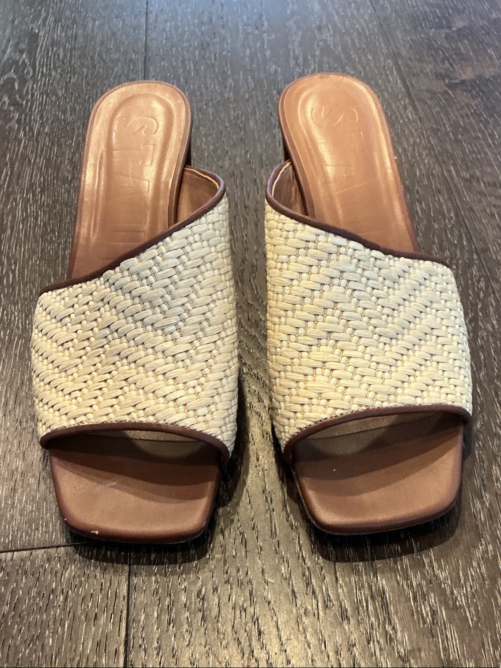 Staud Raffia Sandals - Picture 3 of 4
